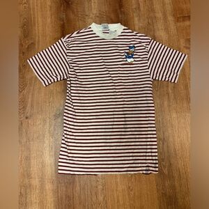 Vintage Disney Donald Duck Striped Shirt